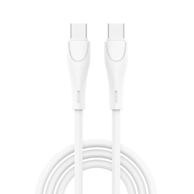 Καλώδιο Σύνδεσης USB 2.0 inos UltraCon USB C σε USB C 60W 1m Λευκό | Shopin.gr