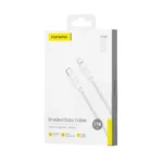 Καλώδιο Σύνδεσης USB 2.0 Foneng XS02 Braided USB C σε Lightning PD 27W 1.2m Λευκό | Shopin.gr