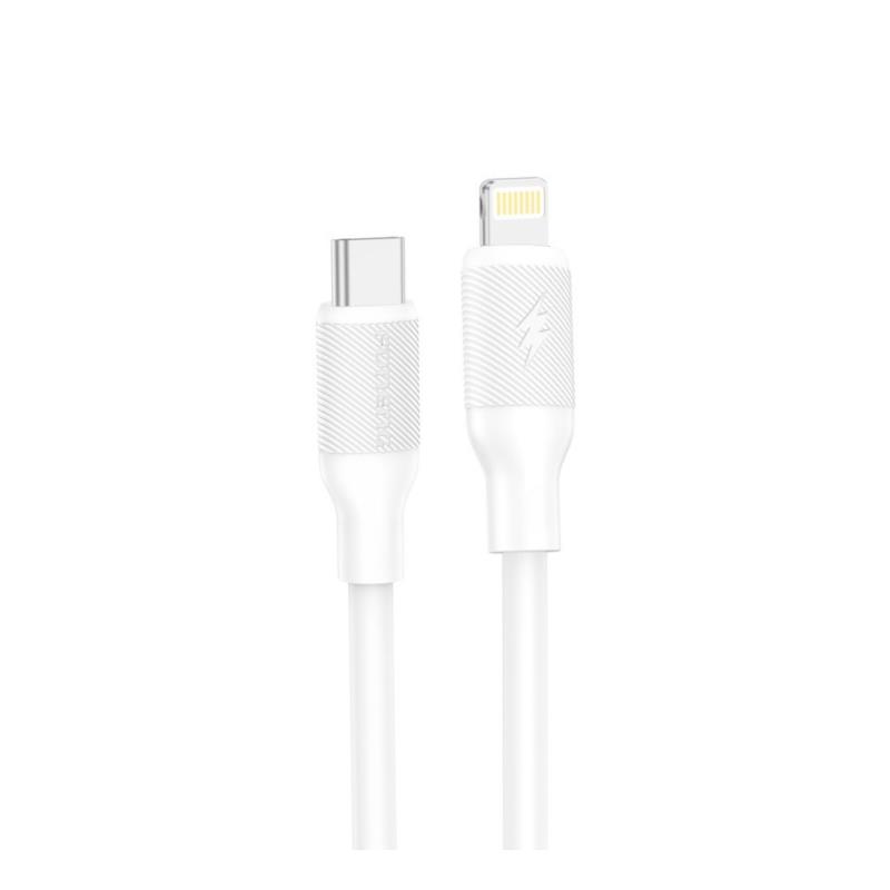 Καλώδιο Σύνδεσης USB 2.0 Foneng X80-PD USB C σε Lightning PD 27W 1m Λευκό | Shopin.gr