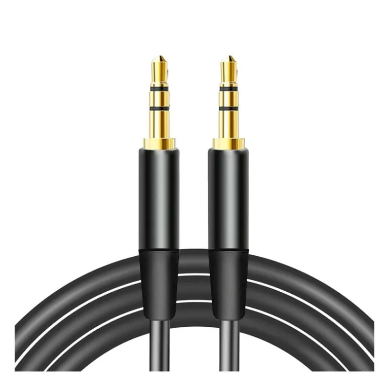 Καλώδιο Ήχου Maxlife 3.5mm/3.5mm 1m Μαύρο | Shopin.gr