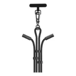 Καλώδιο Σύνδεσης USB 2.0 Woven Adjustable Lanyard Devia EC658 USB C σε Lightning PD 27W 1.6m Extreme Μαύρο | Shopin.gr