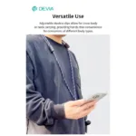 Καλώδιο Σύνδεσης USB 2.0 Woven Adjustable Lanyard Devia EC428 USB C σε USB C PD 60W 1.6m Cable Pro5 Μαύρο | Shopin.gr