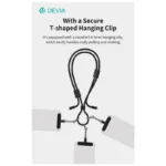 Καλώδιο Σύνδεσης USB 2.0 Woven Adjustable Lanyard Devia EC428 USB C σε USB C PD 60W 1.6m Cable Pro5 Σκούρο Μπλε | Shopin.gr
