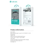 Καλώδιο Σύνδεσης USB 2.0 Massager Lanyard 3 σε 1 Braided Devia EC317 USB C σε USB C PD 100W 1.5m Ultra4 Μαύρο | Shopin.gr