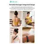 Καλώδιο Σύνδεσης USB 2.0 Massager Lanyard 3 σε 1 Braided Devia EC317 USB C σε USB C PD 100W 1.5m Ultra4 Μαύρο | Shopin.gr