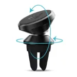 Universal Βάση Στήριξης Αεραγωγού Αυτοκινήτου Μαγνητική Devia ES043 Titan Μαύρο | Shopin.gr