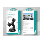 Universal Βάση Στήριξης Ταμπλό & Παρμπρίζ Αυτοκινήτου Devia ES049 V2 για Smartphones 3.5"-6.9" Μαύρο | Shopin.gr