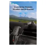 Universal Βάση Στήριξης Ταμπλό Αυτοκινήτου Ασύρματη Μαγνητική Devia EA473 Bracket Smart Μαύρο | Shopin.gr