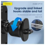 Universal Βάση Στήριξης Αεραγωγού Αυτοκινήτου Foneng CP115 για Smartphones 4.7"-7.0" Μαύρο | Shopin.gr