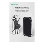 Βάση Στήριξης Ποδηλάτου Devia ES079 για Smartphones εως 7.0" Voyager Series Μαύρο | Shopin.gr