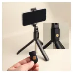 Ασύρματο Selfie Stick & Τρίποδο Maxlife MXST-100 για Smartphones Πλάτους 64 έως 87mm Μαύρο | Shopin.gr