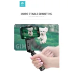 Gimbal & Τρίποδο Devia ES074 για Smartphones Πλάτους 37 έως 90mm Μαύρο | Shopin.gr
