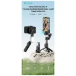 Gimbal & Τρίποδο Devia Q19 με AI Tracking για Smartphones Πλάτους 37 έως 90mm Ultra1 Μαύρο | Shopin.gr