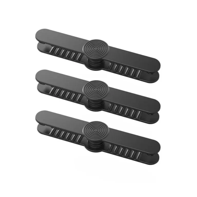 Universal Βάση Οργάνωσης Καλωδίων Ahastyle DD06 Μαύρο (3 τεμ.) | Shopin.gr