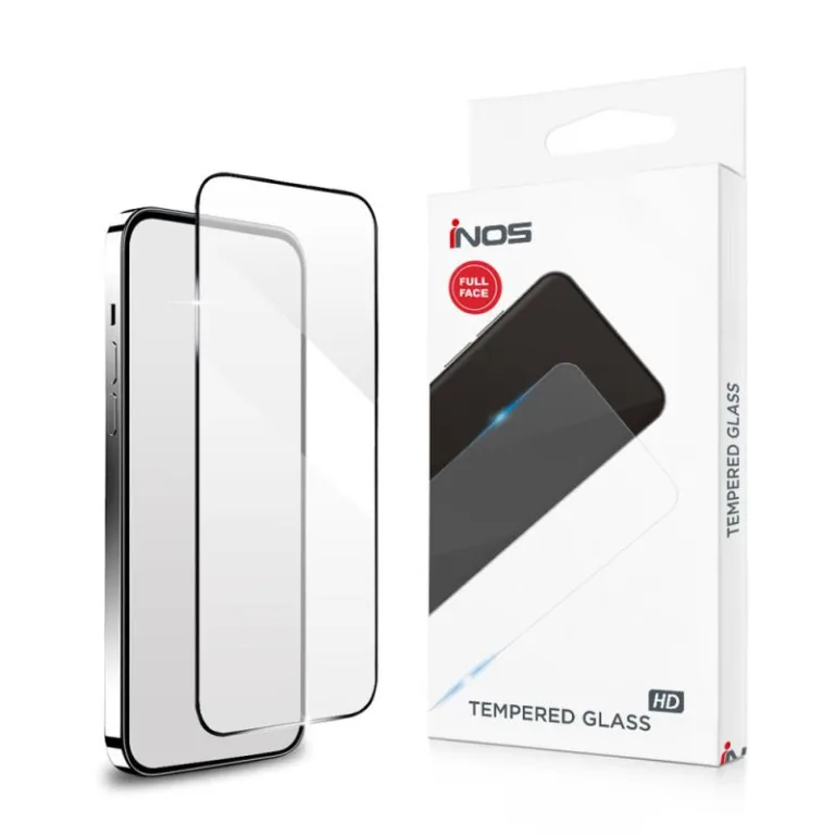 Tempered Glass Full Face inos 0.33mm Apple iPhone 17 Pro Max 5G Μαύρο | Shopin.gr