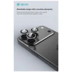 Προστατευτικό Κάλυμμα Αλουμινίου Full Face Devia για Τζαμάκι Κάμερας Apple iPhone 16 Pro/ 16 Pro Max/ 17 Pro/ 17 Pro Max Peak Σκούρο Μπλε | Shopin.gr