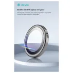 Προστατευτικό Κάλυμμα Αλουμινίου Full Face Devia για Τζαμάκι Κάμερας Apple iPhone 17 Peak Μαύρο | Shopin.gr