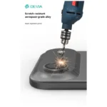 Προστατευτικό Κάλυμμα Αλουμινίου Full Face Devia για Τζαμάκι Κάμερας Apple iPhone Air Peak Μαύρο | Shopin.gr