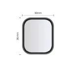 Hybrid Nano Glass Hofi Pro+ Apple Watch 4/ 5/ 6/ SE 40mm Μαύρο (1 τεμ.) | Shopin.gr