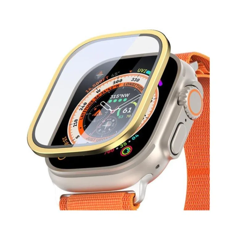 Tempered Glass Dux Ducis Apple Watch Ultra/ Ultra 2/ Ultra 3 49mm Χρυσό (1 τεμ.) | Shopin.gr
