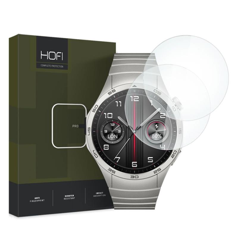 Tempered Glass Hofi Pro+ Huawei Watch GT 4 46mm Διάφανο (2 τεμ.) | Shopin.gr