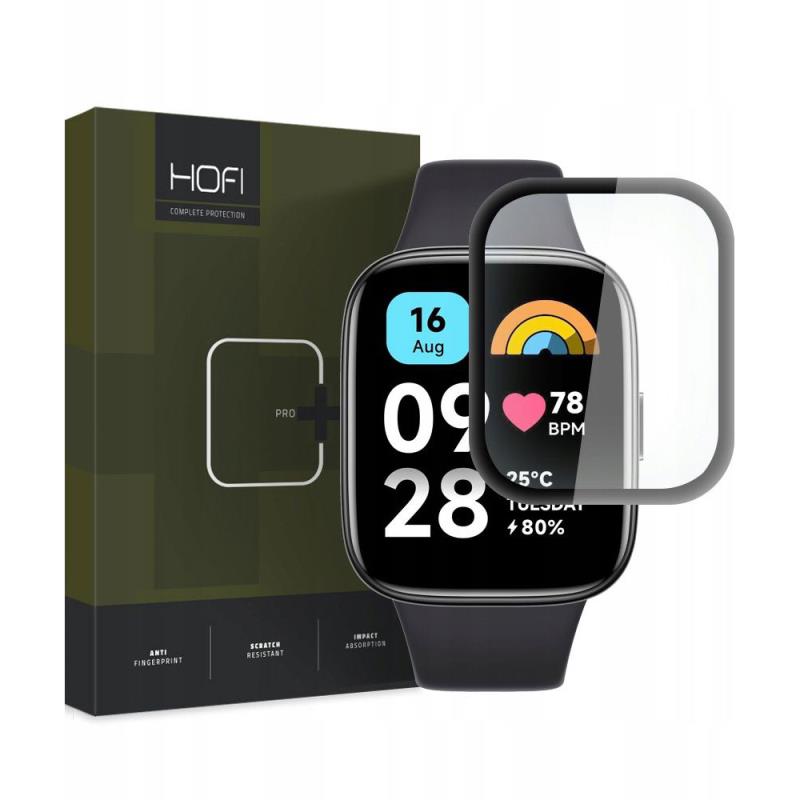 Hybrid Nano Glass Hofi Pro+ Xiaomi Redmi Watch 3 Active Μαύρο (1 τεμ.) | Shopin.gr