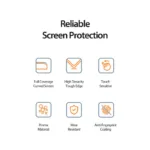 Tempered Glass Dux Ducis Apple Watch Series 7/ 8/ 9 45mm Μαύρο (2 pcs) | Shopin.gr