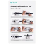 Tempered Glass Full Screen Curved Devia Watch 45mm με Βοηθητικό Εργαλείο Van Διάφανο | Shopin.gr