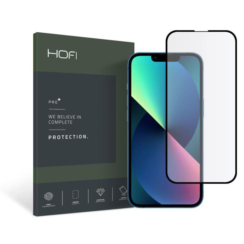 Tempered Glass Full Face Hofi Pro+ Apple iPhone 13 Pro Max Μαύρο (1 τεμ.) | Shopin.gr