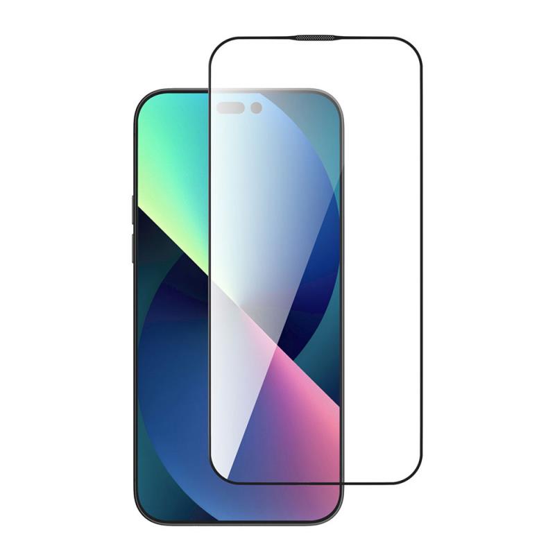 Tempered Glass Full Face Entire View Devia Apple iPhone 14 Plus Star Μαύρο (1 τεμ.) | Shopin.gr
