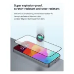 Tempered Glass Full Face Entire View Devia Apple iPhone 15 Plus Star Μαύρο (1 τεμ.) | Shopin.gr