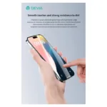 Tempered Glass Full Face Entire View Devia Apple iPhone 16 Plus Star Μαύρο (1 τεμ.) | Shopin.gr