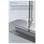 Tempered Glass Full Face HD Devia Apple iPhone Air με Βοηθητικό Εργαλείο Van Μαύρο (1 τεμ.) | Shopin.gr