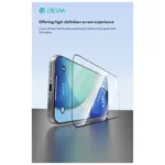 Tempered Glass Full Face HD Devia Apple iPhone 17 Pro με Βοηθητικό Εργαλείο Van Μαύρο (1 τεμ.) | Shopin.gr