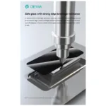 Tempered Glass Full Face Privacy Devia Apple iPhone Air με Βοηθητικό Εργαλείο Van Μαύρο (1 τεμ.) | Shopin.gr