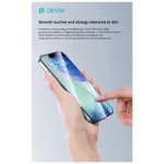 Tempered Glass Full Face HD Devia Apple iPhone 17 Pro Max Star Μαύρο | Shopin.gr