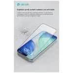 Tempered Glass Full Face HD Devia Apple iPhone 17 Pro Max Star Μαύρο | Shopin.gr