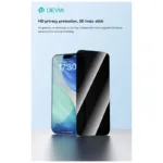Tempered Glass Full Face Privacy Devia Apple iPhone 17 με Βοηθητικό Εργαλείο Van Μαύρο (1 τεμ.) | Shopin.gr