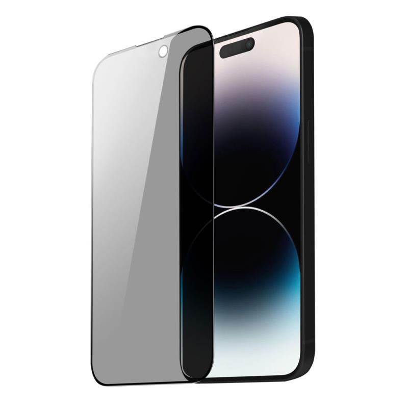 Tempered Glass Full Face Privacy Dux Ducis Apple iPhone 14 Pro Max Μαύρο (1 τεμ.) | Shopin.gr