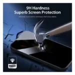 Tempered Glass Full Face Privacy Dux Ducis Apple iPhone 15 Pro Μαύρο (1 τεμ.) | Shopin.gr