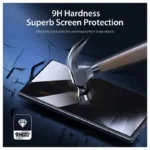 Tempered Glass Full Face Privacy Dux Ducis Samsung Galaxy S25 5G Μαύρο (1 τεμ.) | Shopin.gr