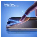 Tempered Glass 2.5D Dux Ducis Apple iPhone 16 Pro με Dust-free Auto Alignment Kit Roga Μαύρο (1 τεμ.) | Shopin.gr