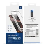 Tempered Glass 2.5D Dux Ducis Apple iPhone 16 Pro Max με Dust-free Auto Alignment Kit Roga Μαύρο (1 τεμ.) | Shopin.gr