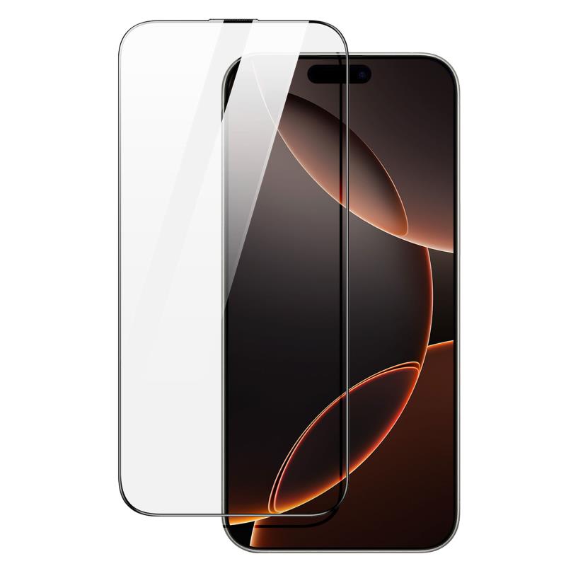 Tempered Glass 2.5D Dux Ducis Apple iPhone 16 Pro Max με Dust-free Auto Alignment Kit Roga Μαύρο (1 τεμ.) | Shopin.gr