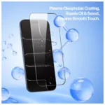 Tempered Glass 2.5D Dux Ducis Apple iPhone Air με Dust-free Auto Alignment Kit Roga Μαύρο (1 τεμ.) | Shopin.gr