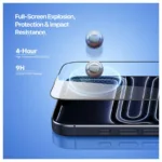 Tempered Glass 2.5D Dux Ducis Apple iPhone 17 Pro με Dust-free Auto Alignment Kit Roga Μαύρο (1 τεμ.) | Shopin.gr