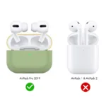 Θήκη Σιλικόνης AhaStyle PT-P2 Apple AirPods Pro DuoTone Φυστικί-Κίτρινο | Shopin.gr