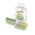 Θήκη Σιλικόνης AhaStyle PT-P2 Apple AirPods Pro DuoTone Φυστικί-Κίτρινο | Shopin.gr