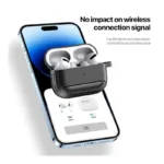 Θήκη TPU Dux Ducis PECB Apple AirPods Pro 2 με Γάντζο Ροζ | Shopin.gr