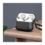 Θήκη TPU Dux Ducis PECB Apple AirPods Pro 2 με Γάντζο Γκρι | Shopin.gr